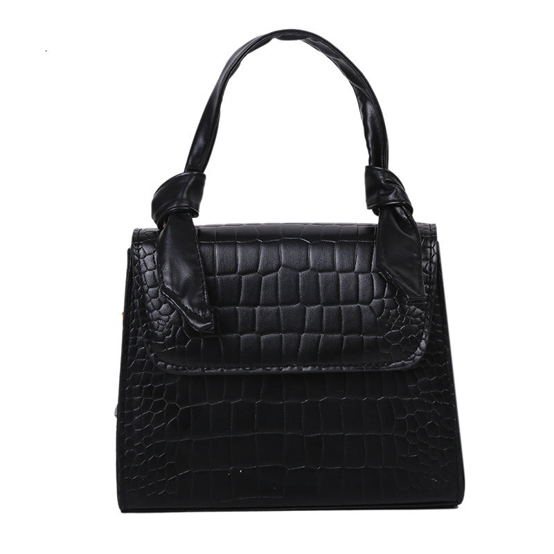 Small square bag retro armpit bag women's bag